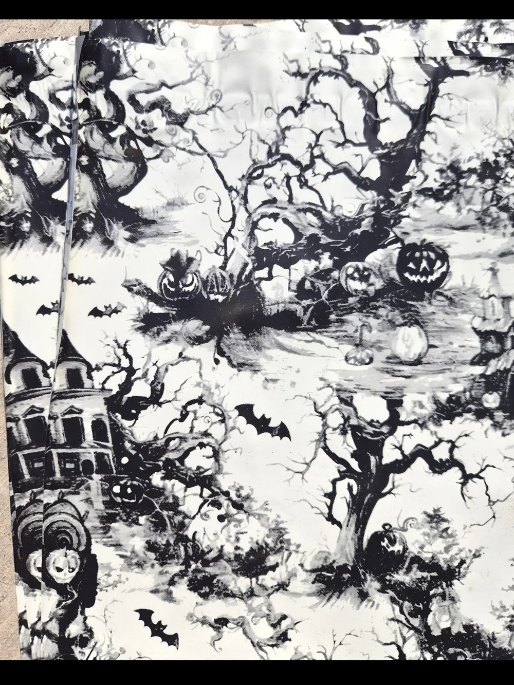 👻 Spooky Toile Halloween 🎃 Poly Mailers 🦇 10x13 Shipping Bags 20 Count
